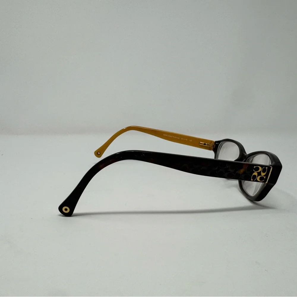Coach Eyeglasses Women FRAMES ONLY HC 6002 Cecilia 51-16-135 Dark Tortoise 406